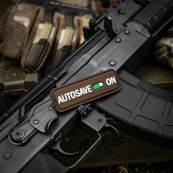 M-Tac нашивка Autosave PVC Coyote - 51116705