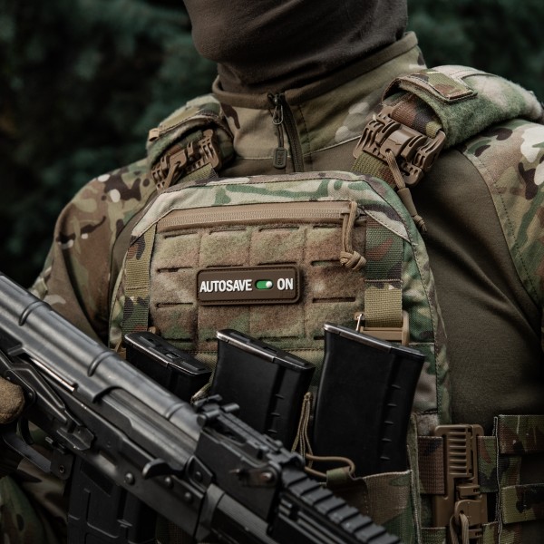 M-Tac нашивка Autosave PVC Coyote - 51116705