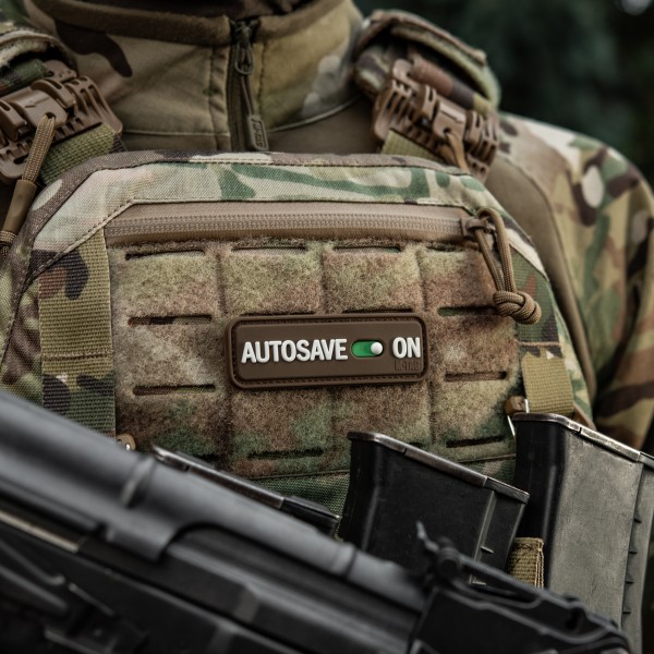 M-Tac нашивка Autosave PVC Coyote - 51116705