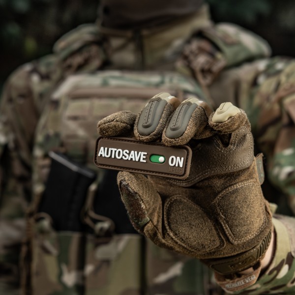 M-Tac нашивка Autosave PVC Coyote - 51116705