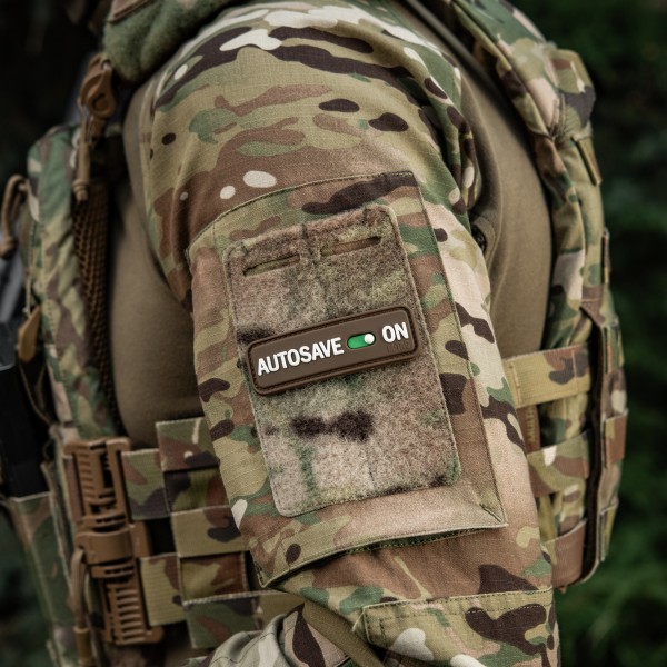 M-Tac нашивка Autosave PVC Coyote - 51116705