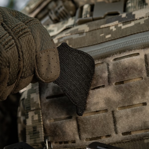 M-Tac нашивка Веселий Роджер PVC Black - 51116802