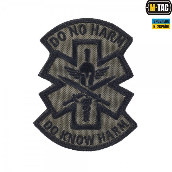 M-Tac нашивка Do No Harm олива - 51118001
