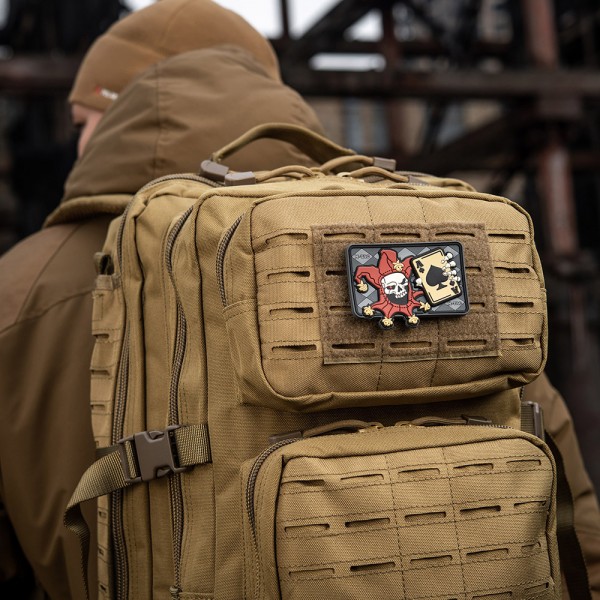 M-Tac нашивка Joker Skull 3D PVC - 51120000