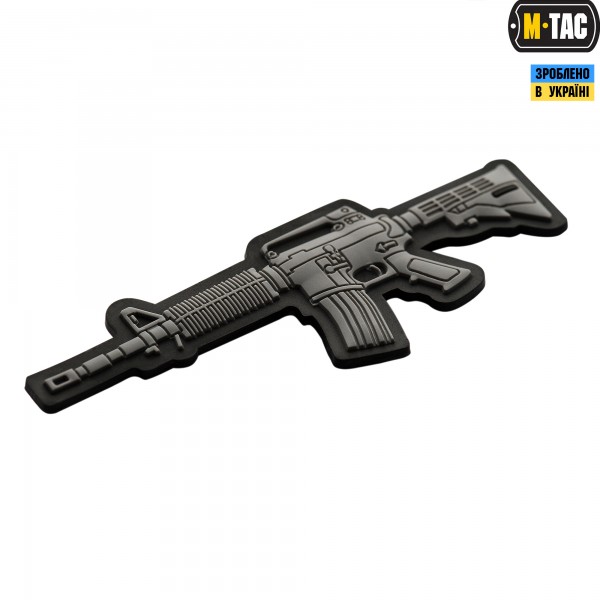 M-Tac нашивка M4A1 3D PVC Grey - 51121011