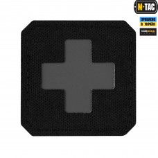 M-Tac нашивка Medic Cross Laser Cut Black/Grey
