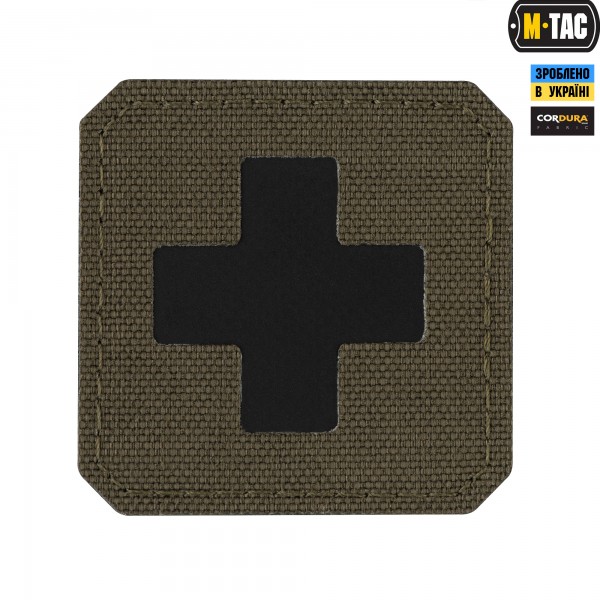 M-Tac нашивка Medic Cross Laser Cut Ranger Green/Black - 51122232