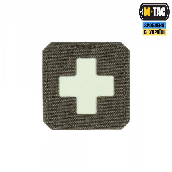 M-Tac нашивка Medic Cross Laser Cut Ranger Green/GID - 51122399