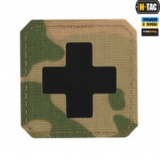 M-Tac нашивка Medic Cross Laser Cut Multicam/Black