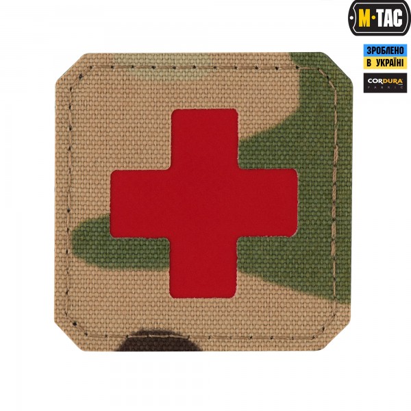 M-Tac нашивка Medic Cross Laser Cut Multicam/Red - 51122833