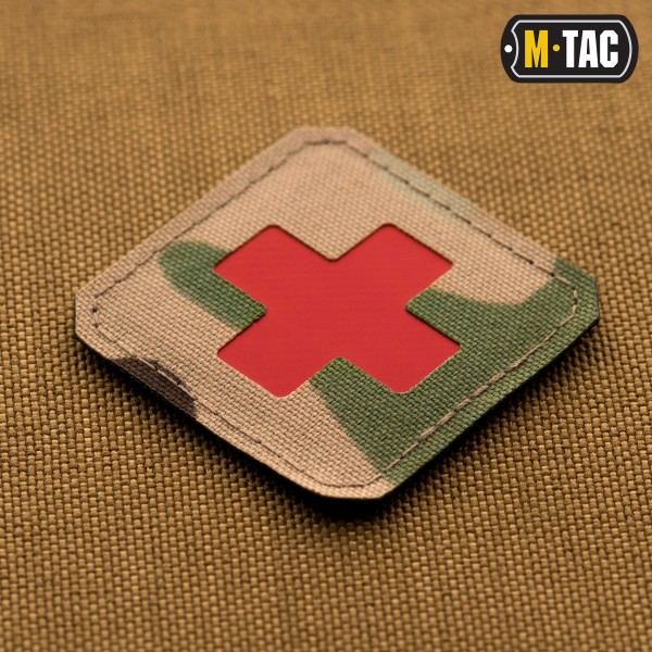 M-Tac нашивка Medic Cross Laser Cut Multicam/Red - 51122833
