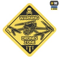 M-Tac нашивка Drones Zone Yellow/Black