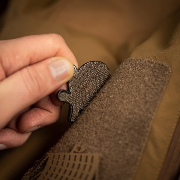 M-Tac нашивка No Knife - No Life 3D ПВХ койот - 51128005