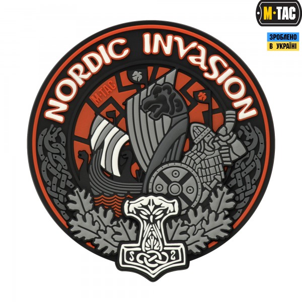 M-Tac нашивка Nordic Invasion 3D ПВХ - 51130000