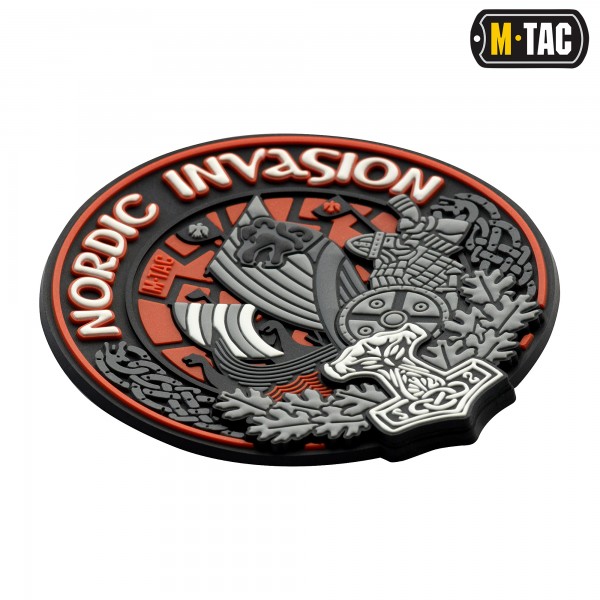 M-Tac нашивка Nordic Invasion 3D ПВХ - 51130000 M-Tac нашивка Nordic Invasion 3D ПВХ - 51130000