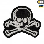 M-Tac нашивка Old Skull чорна