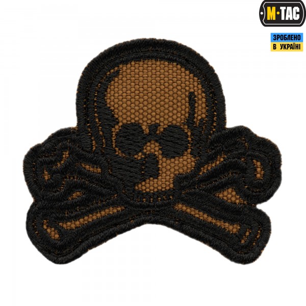 M-Tac нашивка Old Skull койот/чорний - 51132502