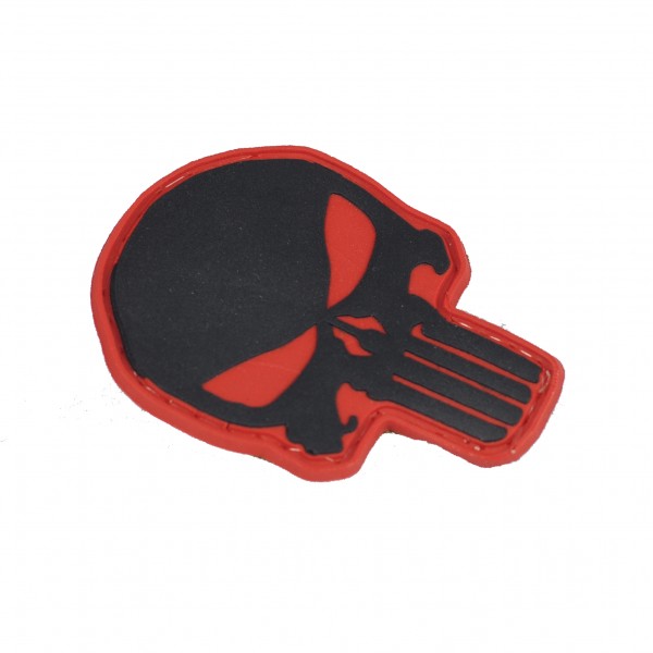 M-Tac нашивка Punisher PVC Red/Black - 51136332