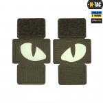 M-Tac нашивка Tiger Eyes Laser Cut (пара) Ranger Green