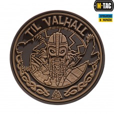 M-Tac нашивка Til Valhall PVC Coyote