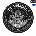 M-Tac нашивка Til Valhall PVC Grey/Black