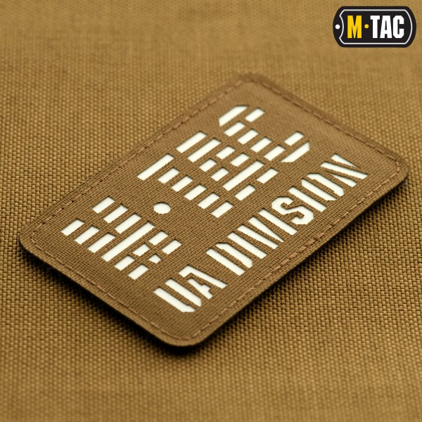 M-Tac нашивка UA Division Laser Cut Coyote/GID - 51144599