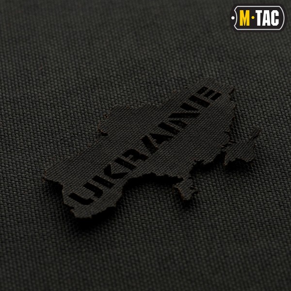 M-Tac нашивка Ukraine (контур) скрізна Laser Cut Black - 51148002
