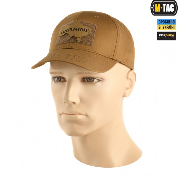 M-Tac нашивка Ukraine (контур) скрізна Laser Cut Coyote - 51148005