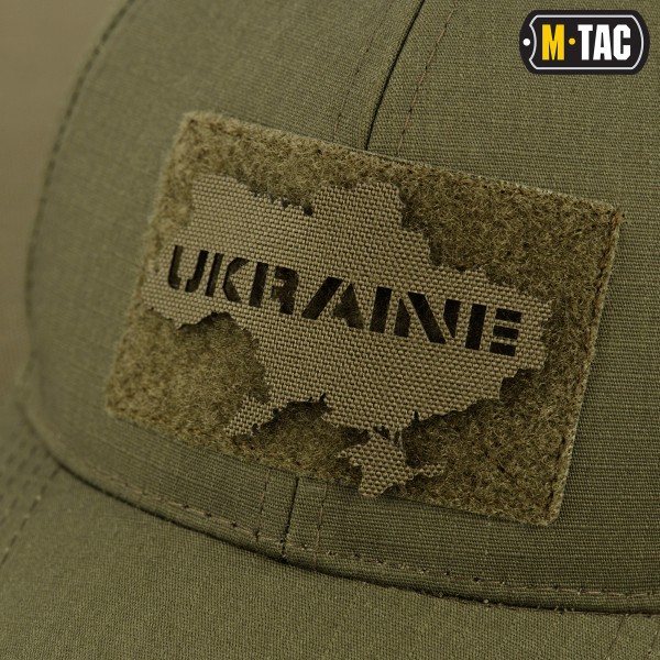 M-Tac нашивка Ukraine (контур) скрізна Laser Cut Ranger Green - 51148023