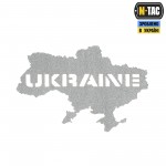 M-Tac нашивка Ukraine (контур) скрізна Laser Cut світловідбиваюча