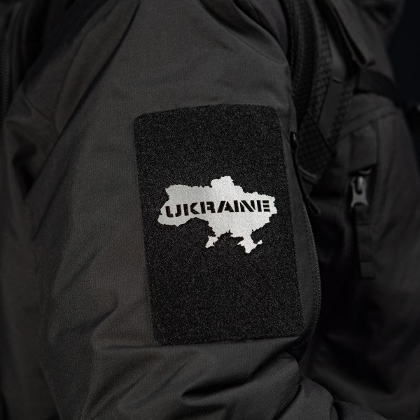 M-Tac нашивка Ukraine (контур) скрізна Laser Cut світловідбиваюча - 51148099