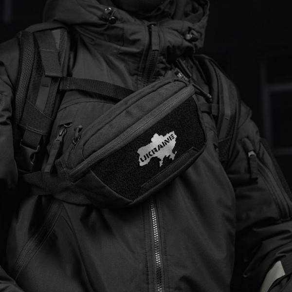 M-Tac нашивка Ukraine (контур) скрізна Laser Cut світловідбиваюча - 51148099