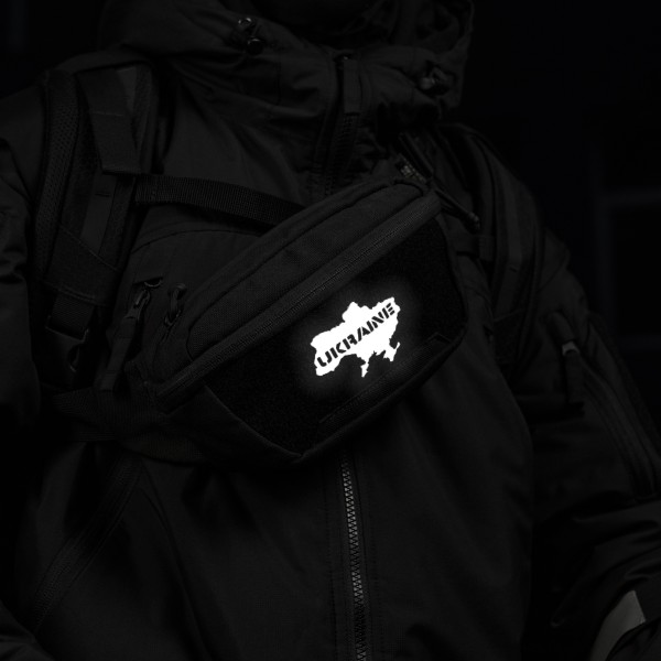 M-Tac нашивка Ukraine (контур) скрізна Laser Cut світловідбиваюча - 51148099