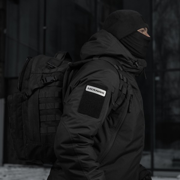 M-Tac нашивка Ukraine скрізна 25х80 Laser Cut Dark Grey/GID - 51151099 M-Tac нашивка Ukraine скрізна 25х80 Laser Cut Dark Grey/GID - 51151099