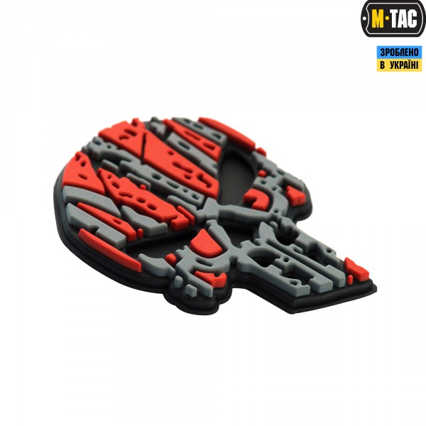 M-Tac нашивка Ukrainian Punisher 3D PVC - 51155000 M-Tac нашивка Ukrainian Punisher 3D PVC - 51155000