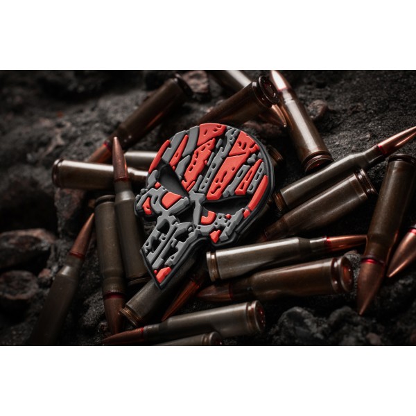 M-Tac нашивка Ukrainian Punisher 3D PVC - 51155000 M-Tac нашивка Ukrainian Punisher 3D PVC - 51155000