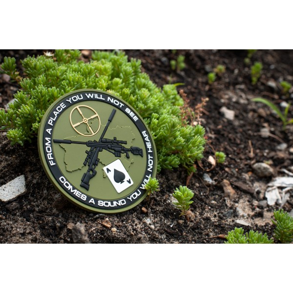 M-Tac нашивка Ukrainian Snipers PVC Olive - 51156001 M-Tac нашивка Ukrainian Snipers PVC Olive - 51156001