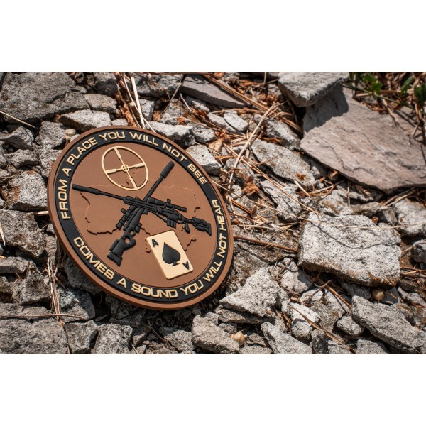 M-Tac нашивка Ukrainian Snipers ПВХ койот/чорний - 51156502