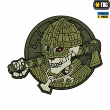 M-Tac нашивка Undead Viking 3D PVC Olive