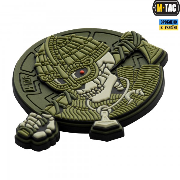 M-Tac нашивка Undead Viking 3D PVC Olive - 51157001 M-Tac нашивка Undead Viking 3D PVC Olive - 51157001