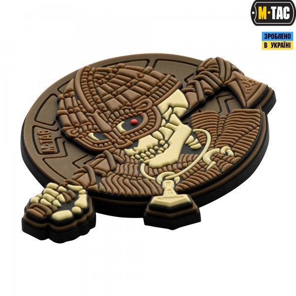 M-Tac нашивка Undead Viking 3D ПВХ Coyote - 51157005 M-Tac нашивка Undead Viking 3D ПВХ Coyote - 51157005