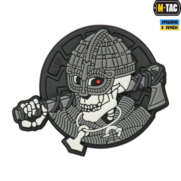 M-Tac нашивка Undead Viking 3D PVC Grey - 51157011
