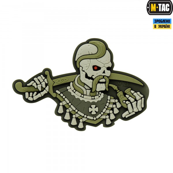 M-Tac нашивка Більше разу не вмирати 3D PVC Olive - 51160001