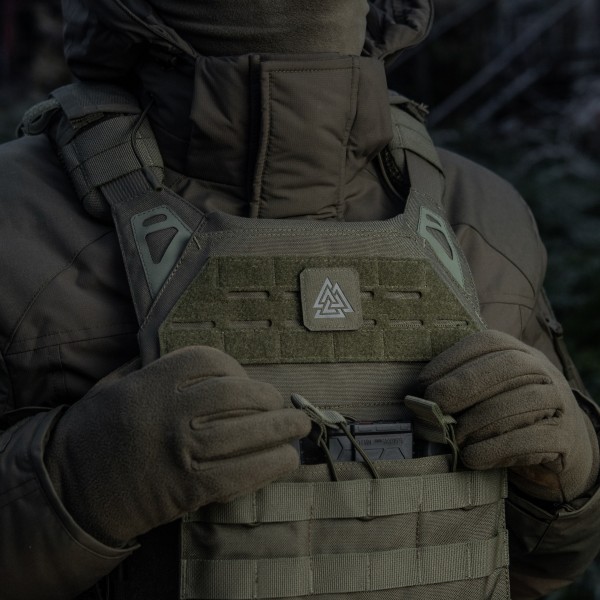 M-Tac нашивка Валькнут Laser Cut Ranger Green/Black - 51162232