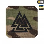 M-Tac нашивка Валькнут Laser Cut Multicam/Black