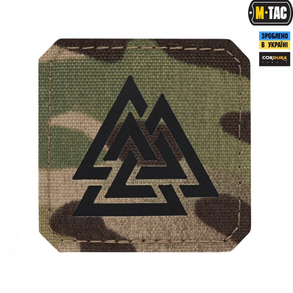 M-Tac нашивка Валькнут Laser Cut Multicam/Black - 51162802