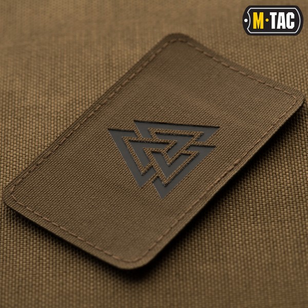 M-Tac нашивка Валькнут горизонтальная Laser Cut Coyote/Black - 51164502 M-Tac нашивка Валькнут горизонтальная Laser Cut Coyote/Black - 51164502