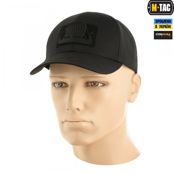 M-Tac нашивка Драккар сквозная Laser Cut Black - 51170002