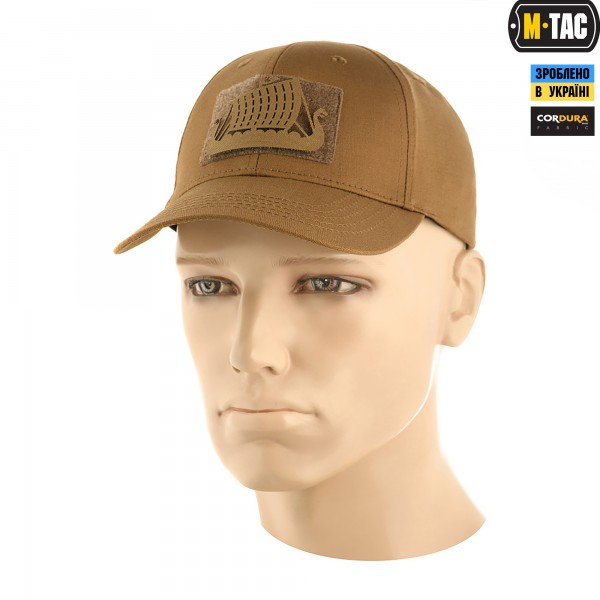 M-Tac нашивка Драккар скрізна Laser Cut Coyote - 51170005