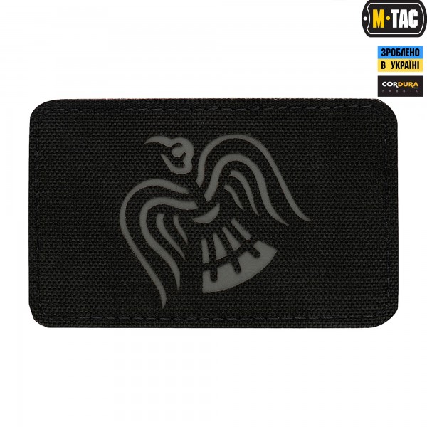 M-Tac нашивка Знамя Ворона Laser Cut Black/Grey - 51171211